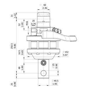 Rotator macara Baltrotors GR 30Q - Img 2