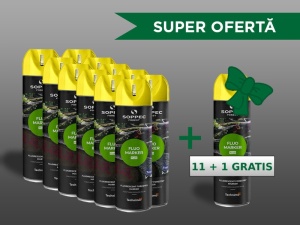 Spray marcare forestier Soppec Fluo Marker 500ml-galben 11+1 gratis
