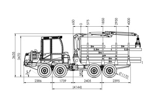 Forwarder HSM 208F 7t - Img 2