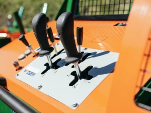 Linie de taiere-despicare SpaltFix S-377 MULTI- actionare la priza de putere a tractorului / motor electric trifazat - Img 9