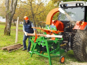 Decojitor bustean SchalProfi 500 - actionare cu motor electric trifazat 11kW - Img 2