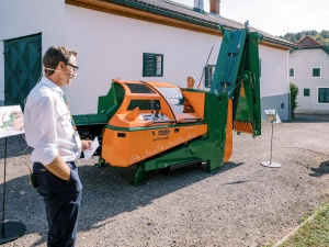 Linie de taiere-despicare SpaltFix S-376 - actionare prin motor electric trifazat 22 kW - Img 3
