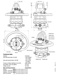 Rotator macara Baltrotors GRS10 - Img 3
