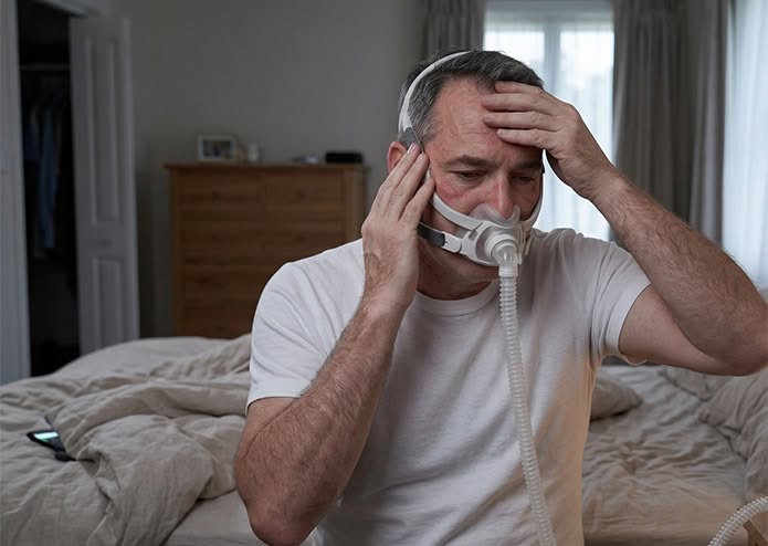 Masca CPAP pierde aer: cauze frecvente si cum rezolvati scurgerile