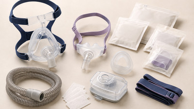 Cat de des se schimba masca, perna de silicon, filtrul si furtunul CPAP