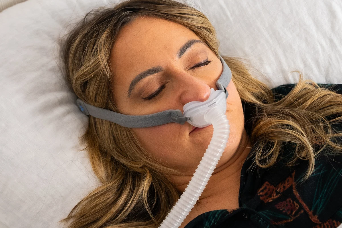 masca CPAP Pillow cu pernute nazale