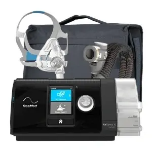 Pachet AutoCPAP ResMed AirSense 10 AutoSet + AirFit F20 + Umidificator + Furtun Incalzit
