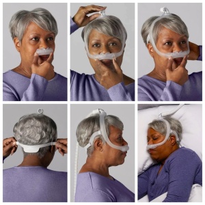 Masca CPAP Pillow DreamWear Sillicone Philips - Img 4