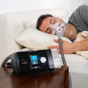 Pachet AutoCPAP ResMed AirSense 10 AutoSet + AirFit F20 + Umidificator + Furtun Incalzit - Img 2