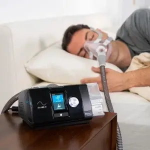 Pachet AutoCPAP ResMed AirSense 10 AutoSet + AirFit F20 + Umidificator + Furtun Incalzit - Img 2