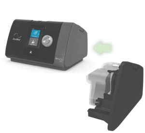 Capac Lateral CPAP AirSense 10 ResMed (Negru) - Img 2