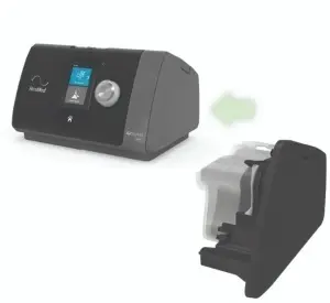 Capac Lateral CPAP AirSense 10 ResMed (Negru) - Img 2