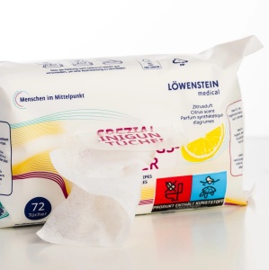 Servetele Umede CPAP Citrice Lowenstein (72 buc) - Img 3