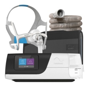Pachet AutoCPAP ResMed AirSense 11 AutoSet + AirFit N20 + Umidificator + Furtun Incalzit