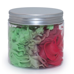 Sapun Frisca "Lucille - Deliciul Fructelor", 4 in 1 gel de dus, sapun, crema de ras, scrub, aroma de capsuni si kiwi, textura aerata, hidratare delicata, ideal pentru toate tipurile de piele, 120 g - Img 4