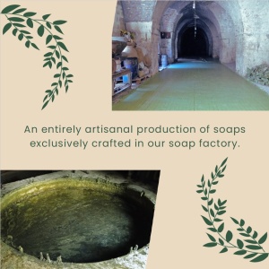Sapun Solid Natural de Alep cu 3% ulei de dafin, cu efect hidratant, pentru utilizare zilnica de catre intreaga familie, fabricat artizanal in Siria, 100g, Maison du Laurier - Img 4