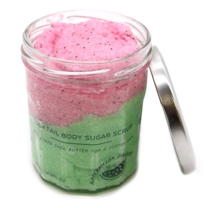 Zahar scrub exfoliant, aroma Cocktail Pepene Rosu Daquiri, 300g, Ancient Wisdom