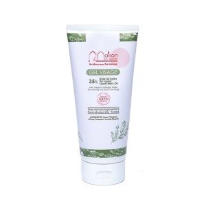 Gel de Alep pentru fata, cu 35% ulei de dafin, pentru o curatare delicata a tenului si pentru barbierit, 100% natural, purificator si hidratant, fabricat artizanal in Siria, 200 ml, Maison du Laurier
