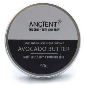 Unt De Avocado Pur, Hidratare pentru Piele, Vegan 90g, Ancient Wisdom