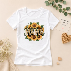 Tricou Damă „MAMA Floarea-Soarelui”