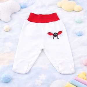Pantaloni Bebe cu Bandă Lată „Tika11” - 0-3 Luni