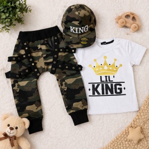 Compleu copii ''Lil King'' 01 White