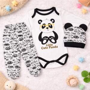 Compleu 3 piese ''Panda''