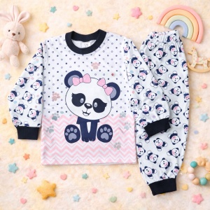Pijama copii ''Panda'' fete