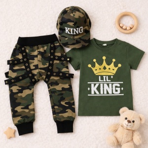 Compleu copii ''Lil King'' 01 Green