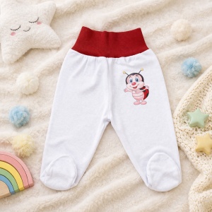 Pantaloni Bebe cu Bandă Lată „Tika13” - 0-3 Luni