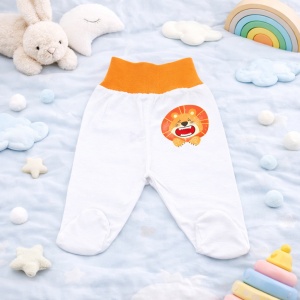 Pantaloni Bebe cu Bandă Lată „Tika10” - 0-3 Luni