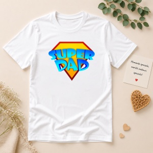 Tricou Bărbați „Super Dad”