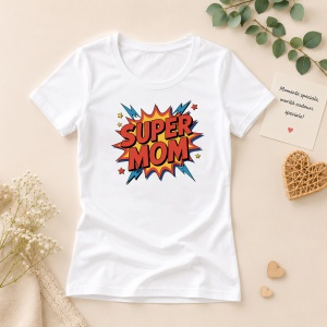 Tricou Damă „Super Mom”