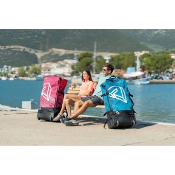 Aqua Marina Premium Luggage Bag - BLUEBERRY with rolling wheel 90L - Img 2