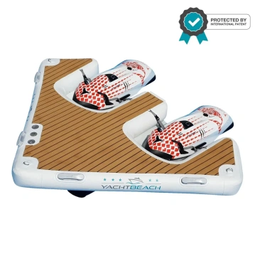 Yachtbeach Multi Dock and Lounger 2m x 2 m x 20cm