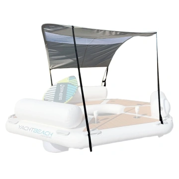 Yachtbeach Sun Roof with 2 molded Connectors fits to all YB Platform, Docks, Pool or Sunbed - Img 2