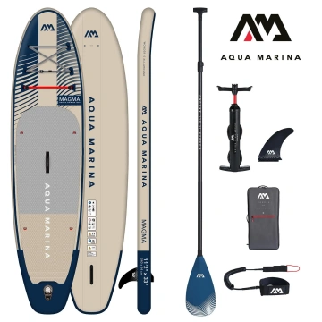 Aqua Marina Magma (Earth Wave) - Advanced All-around iSUP, 3.4m/15cm