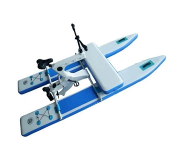 Water Bike - Hidrobicicletă cu flotoare gonflabile "Blue Wave"