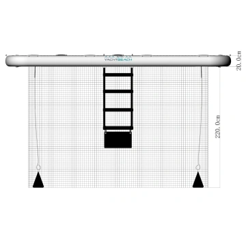 Yachtbeach Luxury Pool 4.1 x 4.1 x 0.2m Dropstitch - Img 3