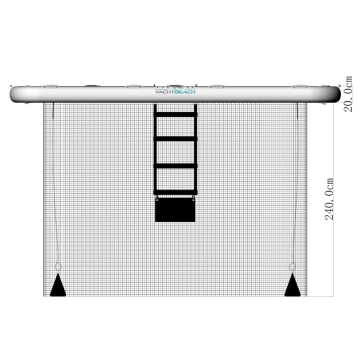 Yachtbeach Luxury Pool 6.2 x 4.1 x 0.2m Dropstich - Img 4