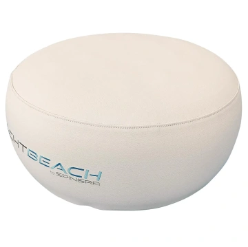 Yachtbeach Marine Leather Stool 60 cm - Img 2
