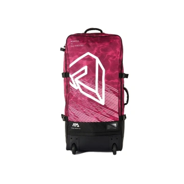 Aqua Marina Premium Luggage Bag - RASPBERRY with rolling wheel 90L