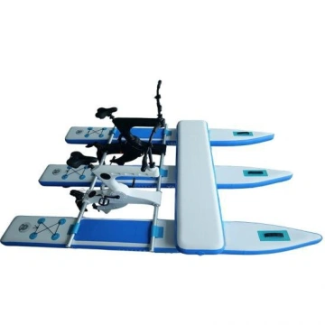 Water Bike - Hidrobicicletă cu flotoare gonflabile "Blue Wave 2"