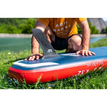 Swift Attach Racing Fin with AM logo (Black) - Img 2