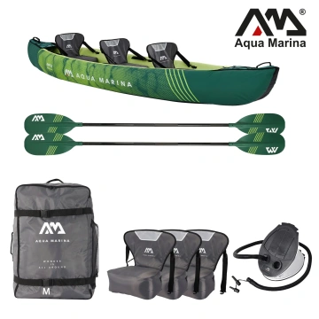 Aqua Marina Ripple-370 Recreational Canoe - 3 person. (2022)