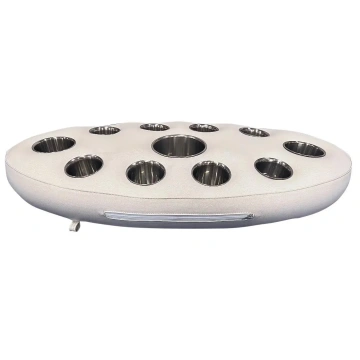 Yachtbeach floating cup holder for 11 cups
