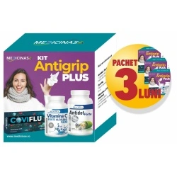 3 x Kit antigrip plus - Remediu pentru raceala sezoniera