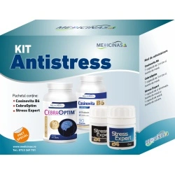 Kit Antistress - Restabileste sanatatea psihica + Cartea "Afectiunile creierului si importanta alimentatiei"