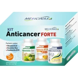 Kit Anticancer Forte + GRATUIT Cartea "Ce mananci ca sa combati cancerul?"