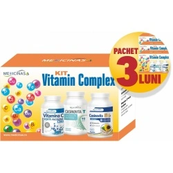 3 x Kit Vitamin Complex - revitalizeaza energia corporala, scade anemia